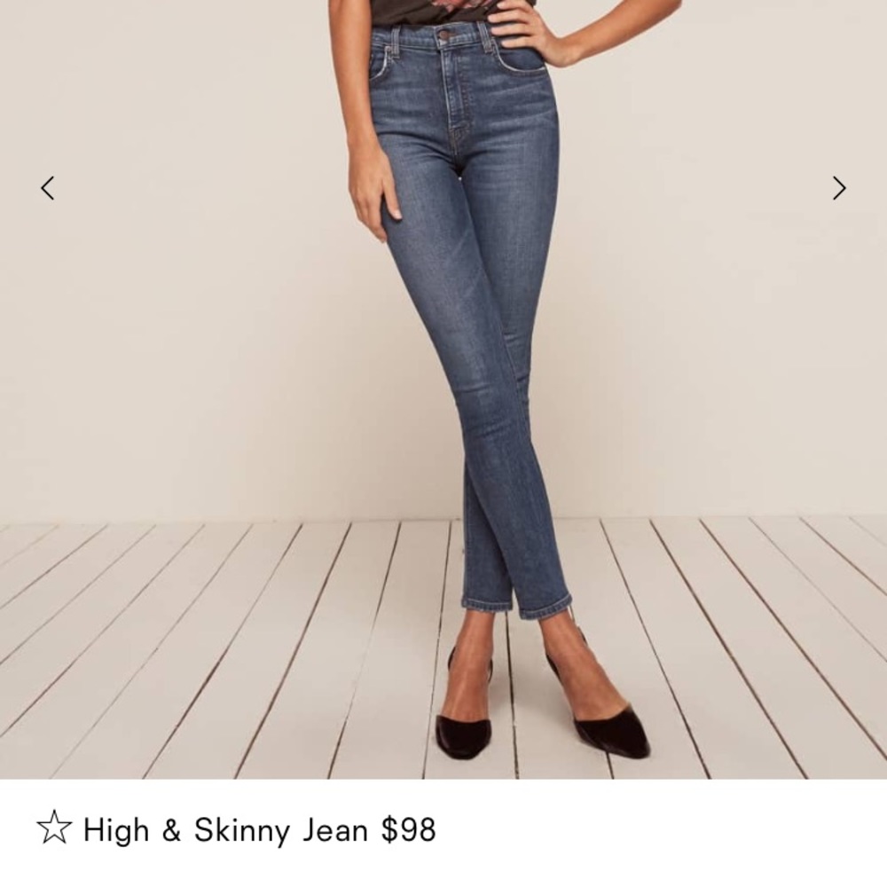 Reformation Selma High & Skinny jean